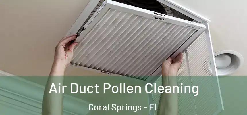 Air Duct Pollen Cleaning Coral Springs - FL